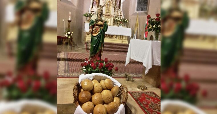 Szent Erzsébet ünnepe  Plébániánkon