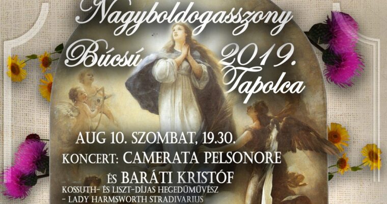 Nagyboldogasszony Búcsú 2019