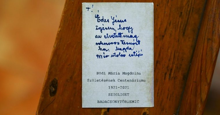 Az Eucharisztia állt élete középpontjában – Szentmise Bódi Mária Magdolna boldoggá avatásáért